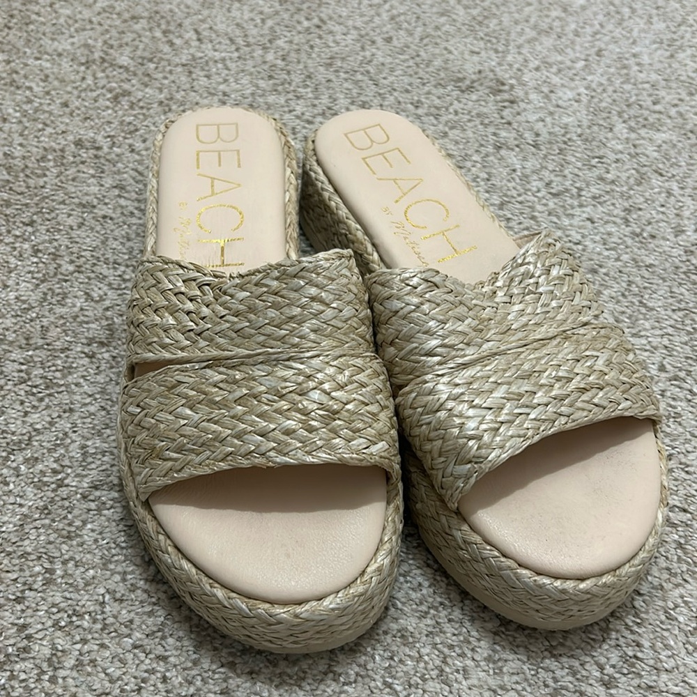 BEACH By Matisse platform sandals